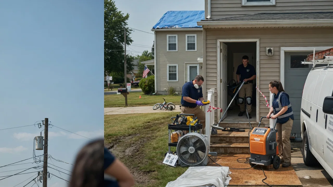 Water Damage Repair in Reeves, LA near me